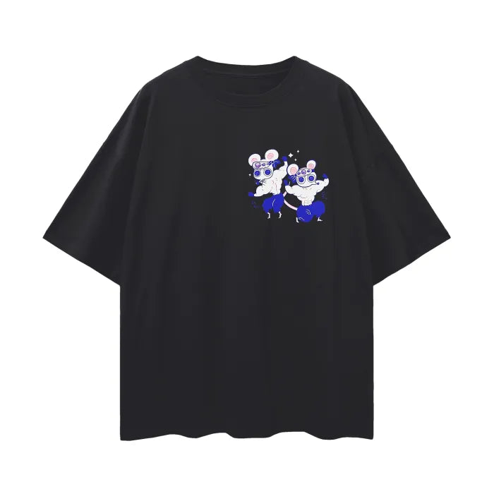 "MUSCLE MICE" - Slayer Corps Anime Oversized T-Shirts | 5 Colors