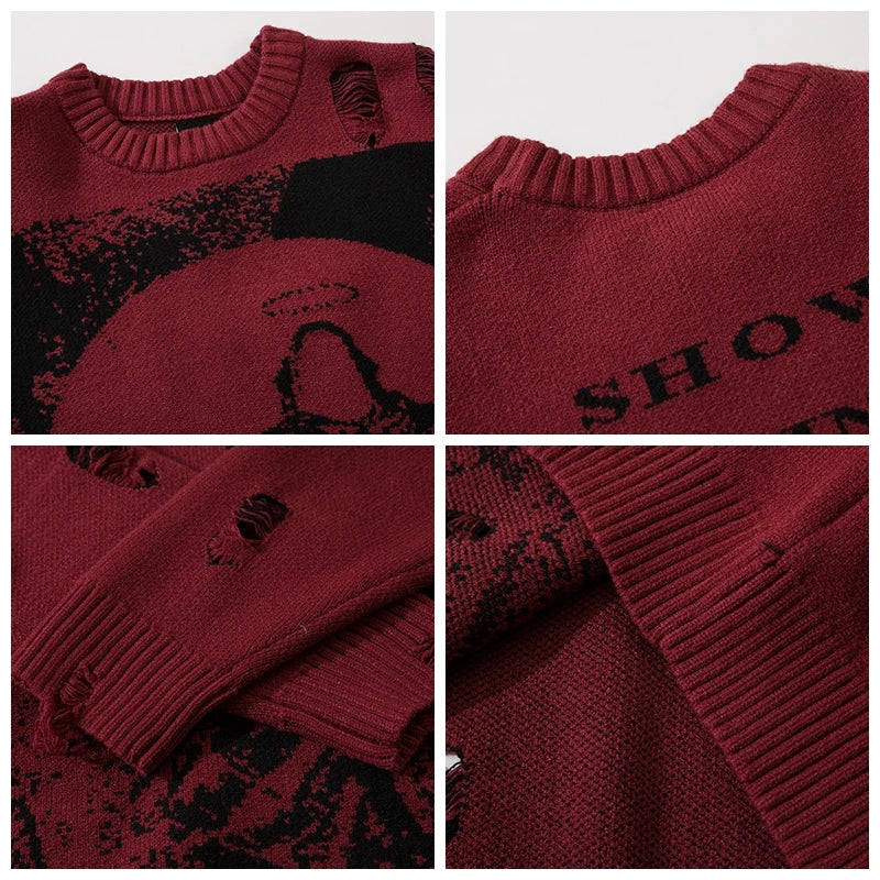 "SHADOW WEAVER" - Japanese Anime Streetwear Sweatshirt