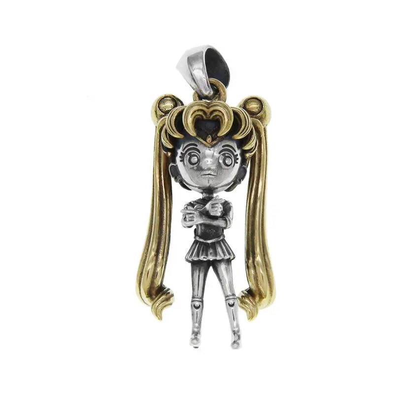 Anime - Streetwear - "USAGI TSUKINO" - Sailor Moon Anime Necklace - Alpha Weebs