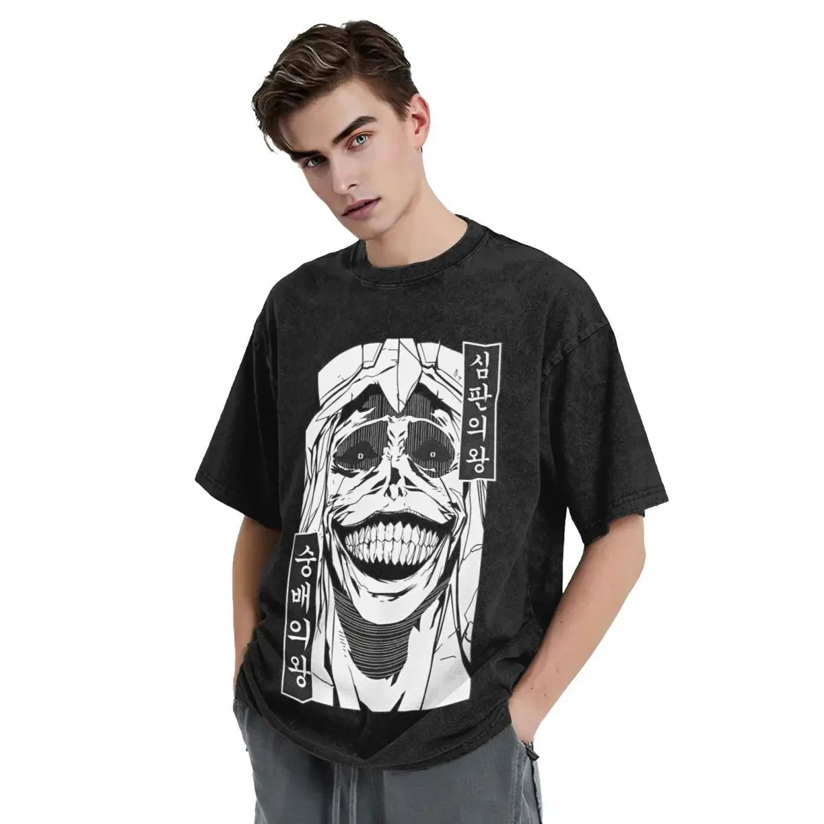 Anime - Streetwear - "KING BERU" - Beru - Solo Leveling Anime T-Shirt - Alpha Weebs