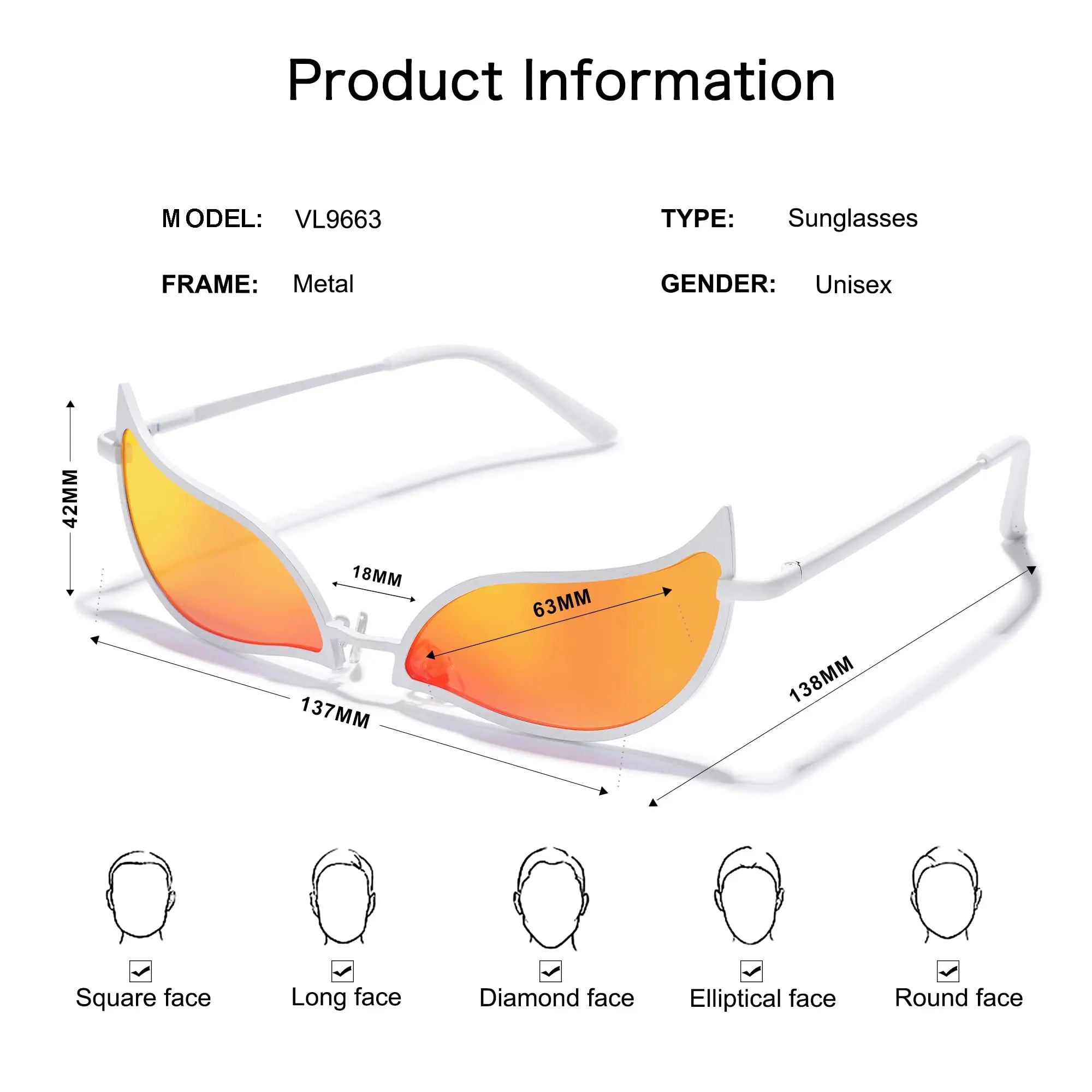 "FLAMINGO" - Donqu-Dof - OP Anime Glasses