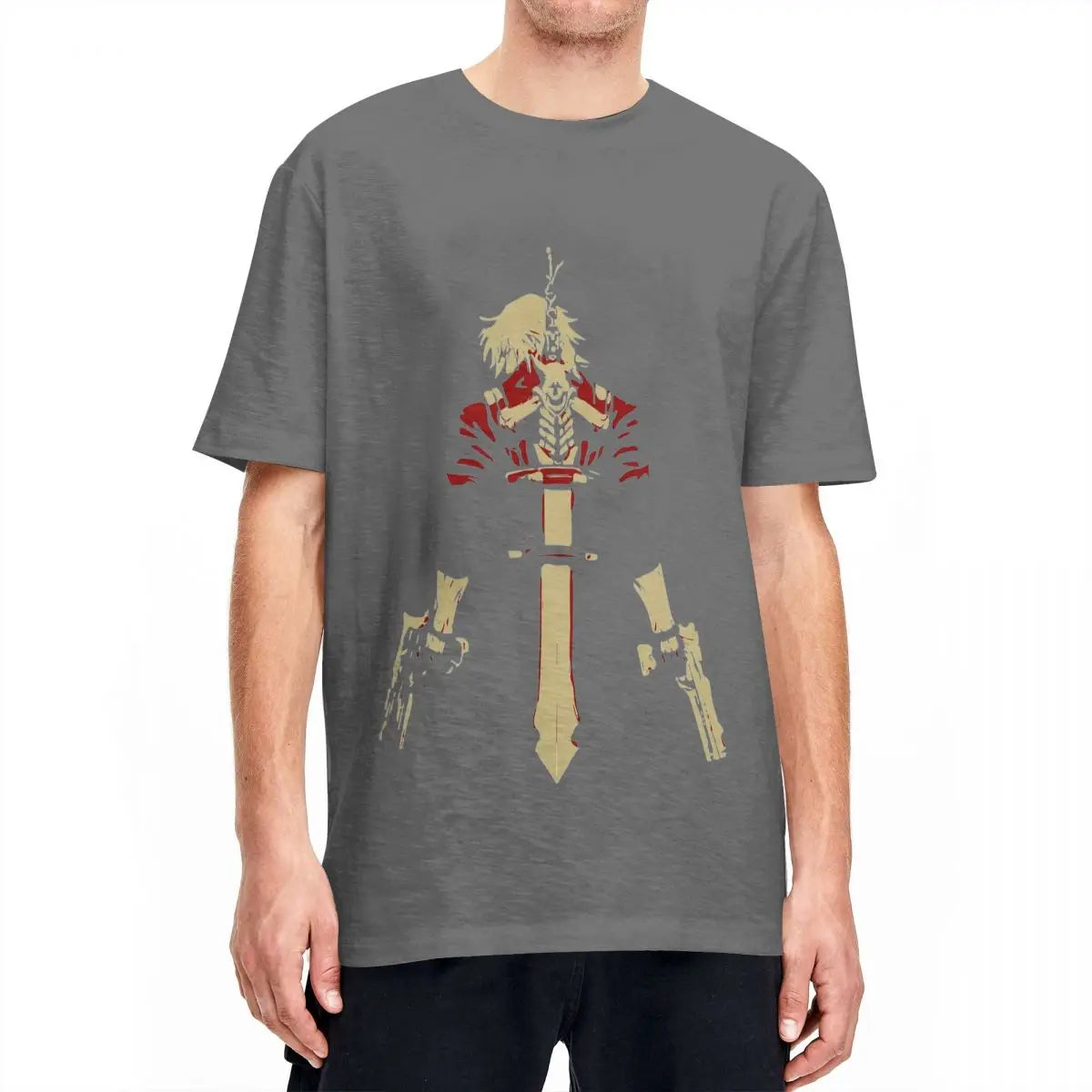 Anime - Streetwear - "DANTE SILHOUETTE" - Dante - Devil May Cry Anime T-Shirts | 10 Colors - Alpha Weebs