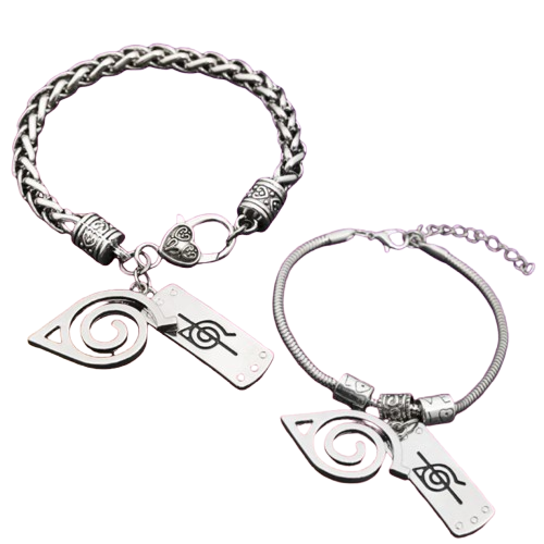 "KONOHA NINJA" - Shadow Avenger - Shinobi Legend Anime Bracelet