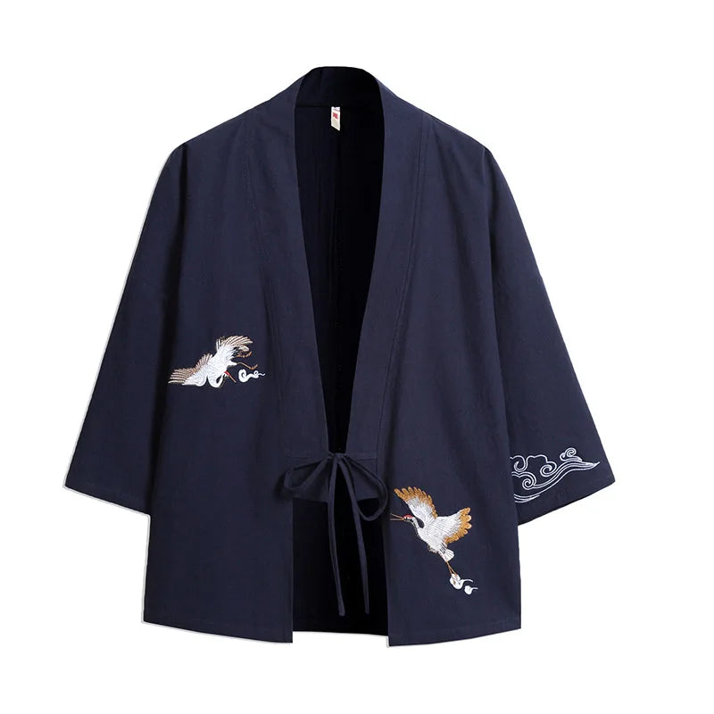 Anime - Streetwear - "YUKATA JACKET"- Japanese Streetwear Anime | 4 Colors - Alpha Weebs