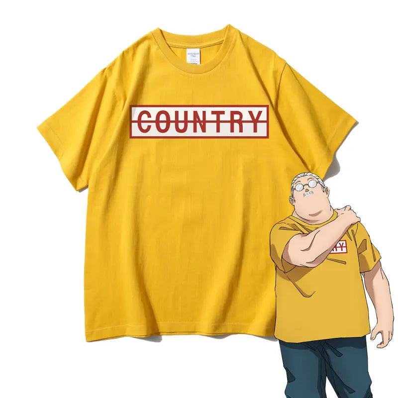 Anime - Streetwear - "PATRIOT" - Taro Sakamoto - Sakamoto Days Anime Oversized T-shirt - Alpha Weebs