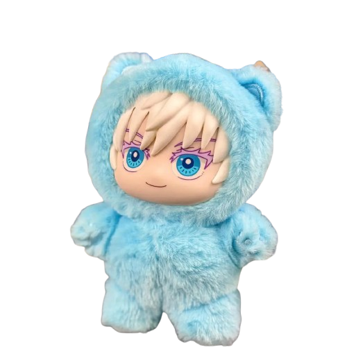 "PAWSOME" - Blindfolded Sorcerer - JJK Anime Plush Doll