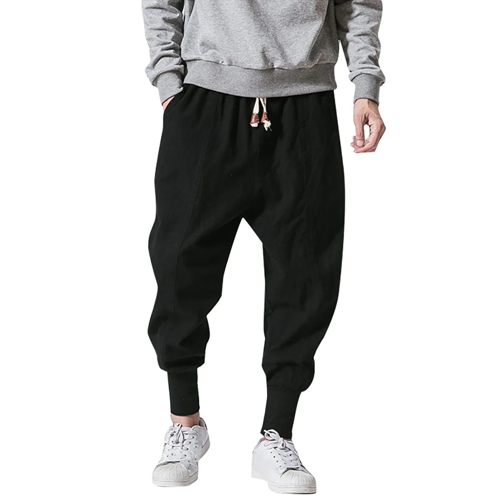 Anime - Streetwear - "HAREM PANTS" -Japanese Streetwear Anime | 3 Colors - Alpha Weebs