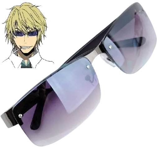 Anime - Streetwear - "UNBREAKABLE" - Durarara Anime - Shizuo Heiwajima - Sunglasses - Alpha Weebs