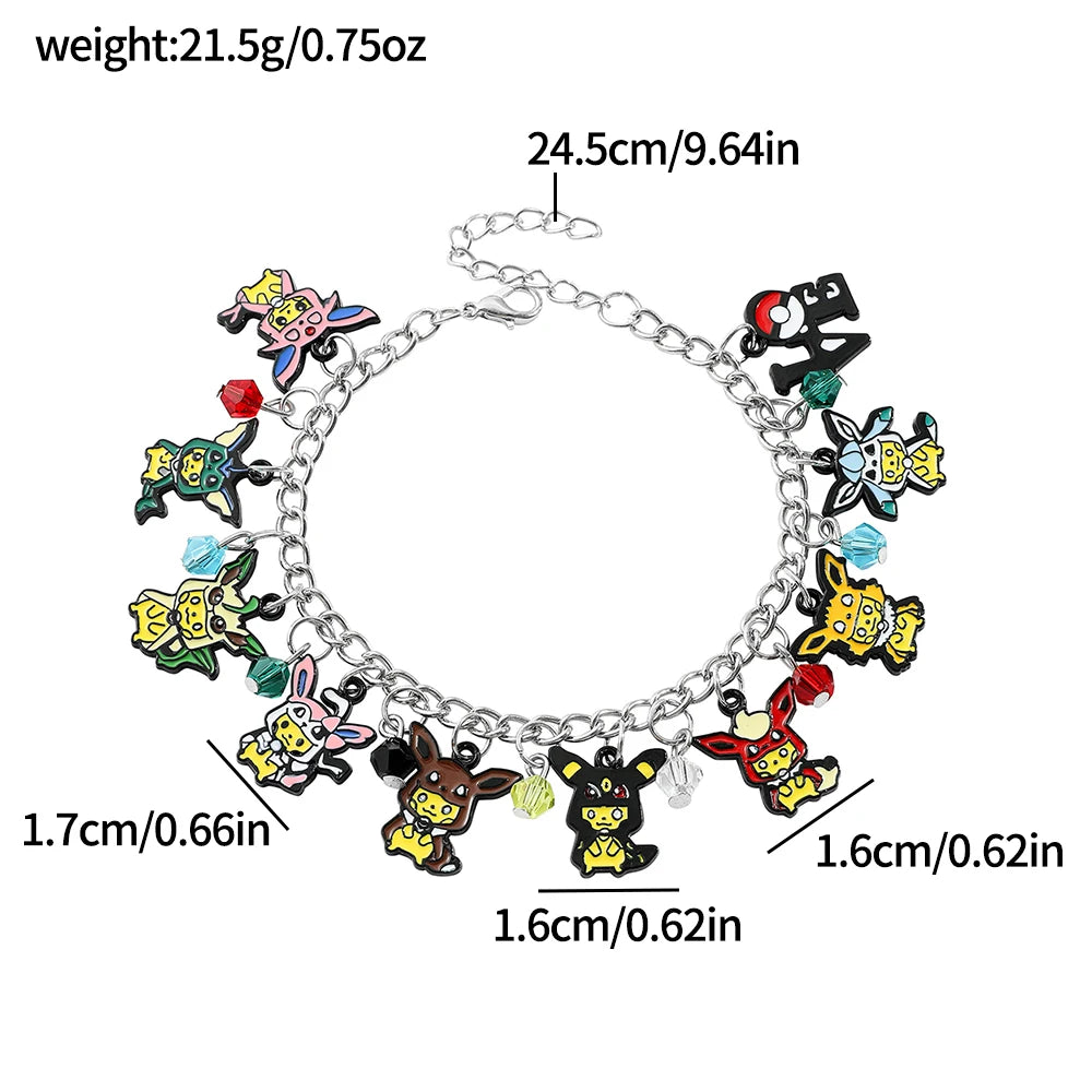 "EEVEELUTION" - Pik-chu - Pocket Monsters Anime Bracelet