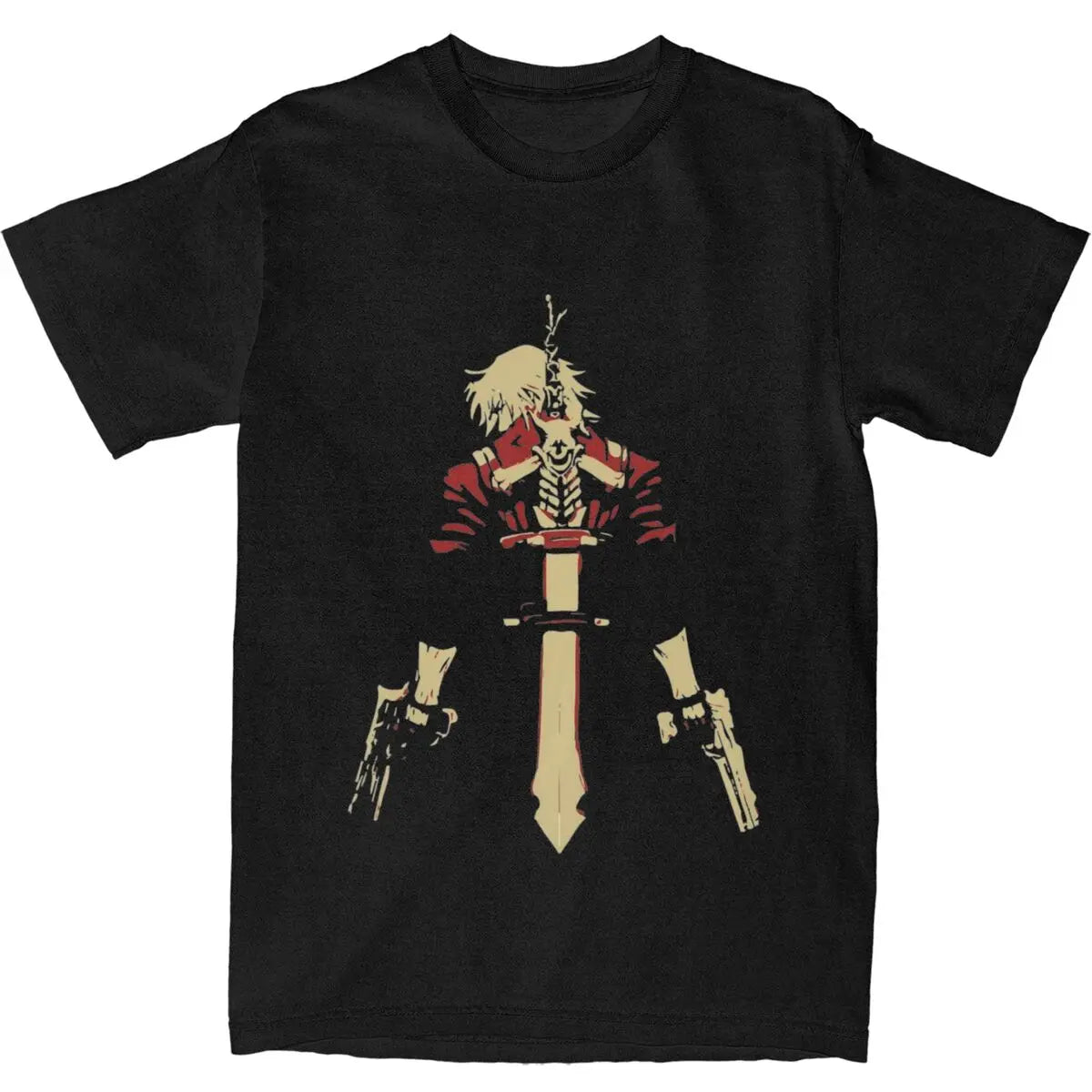 Anime - Streetwear - "DANTE SILHOUETTE" - Dante - Devil May Cry Anime T-Shirts | 10 Colors - Alpha Weebs