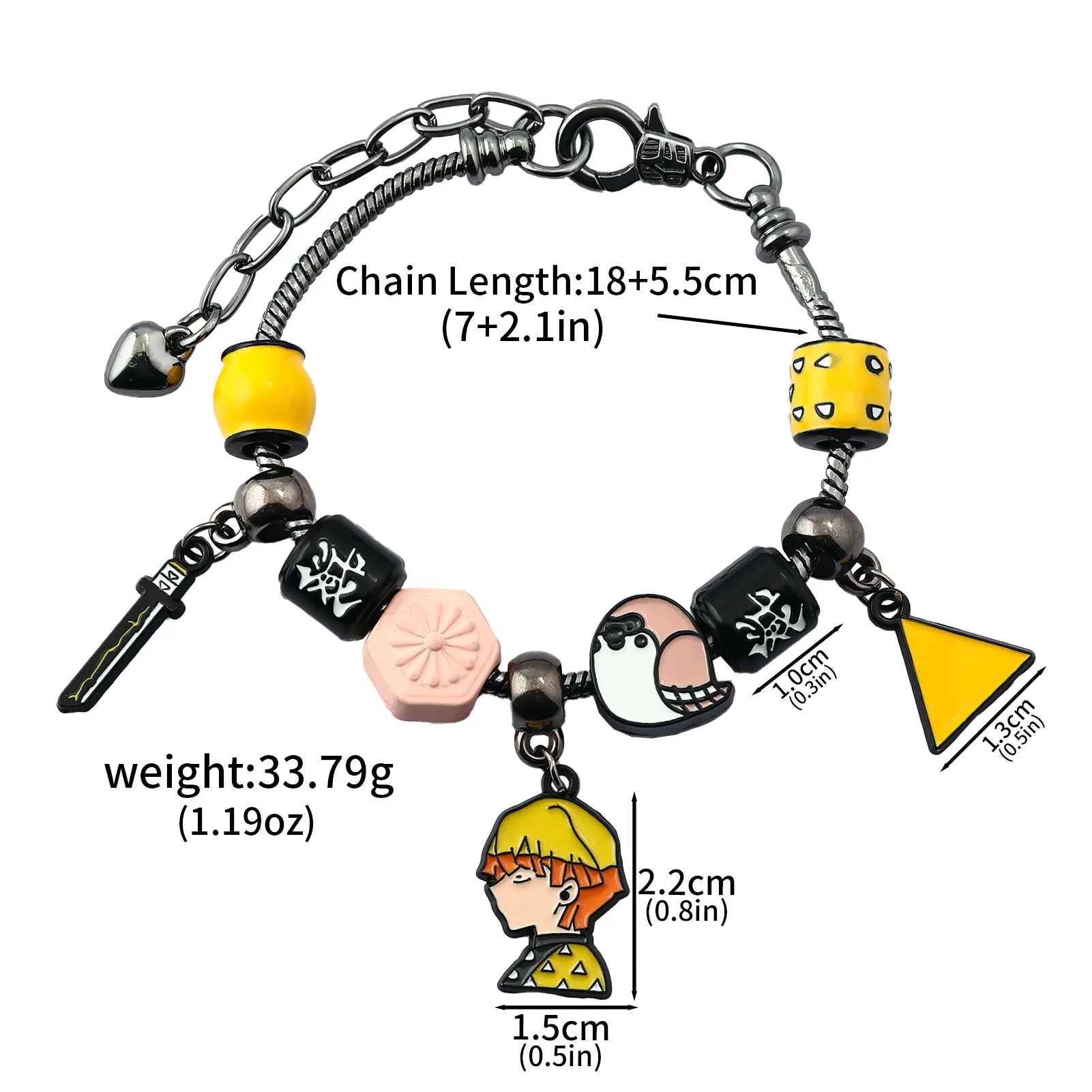 "THE RELUCTANT" - Agat-Zeni - Slayer Corps Anime Bracelet