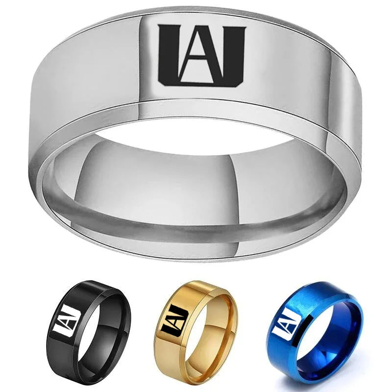 Anime - Streetwear - "PLUS ULTRA" - My Hero Academia Anime Rings | 4 Colors - Alpha Weebs