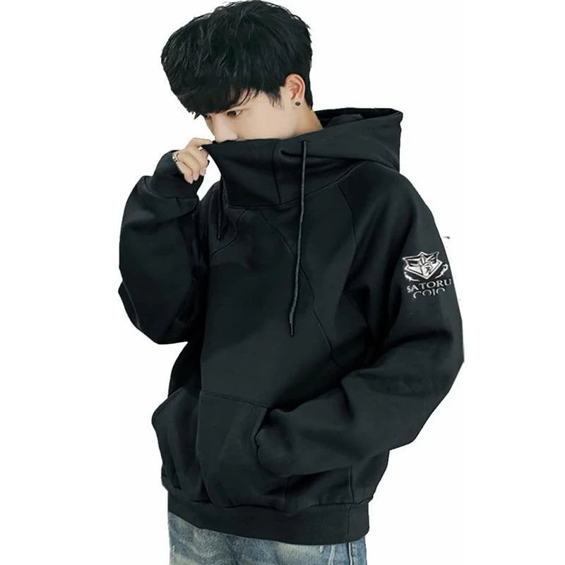 Anime - Streetwear - "THE KING'S SLAYER" - Jujutsu Kaisen Gojo Satoru Anime Hoodie - Alpha Weebs