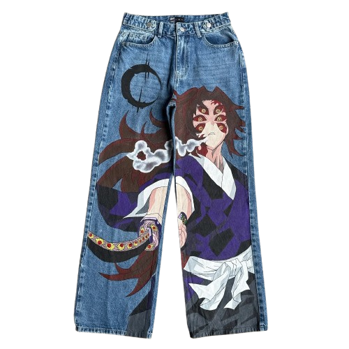 "FLAME" - Kim-Yai - Slayer Corps Anime Jeans