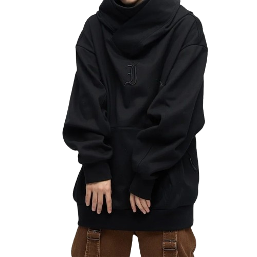 "COWL NECK" - Japanese Streetwear Anime Hoodie | 2 Options