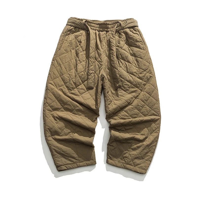 "QUILTED PANTS" - Japanese Streetwear Anime