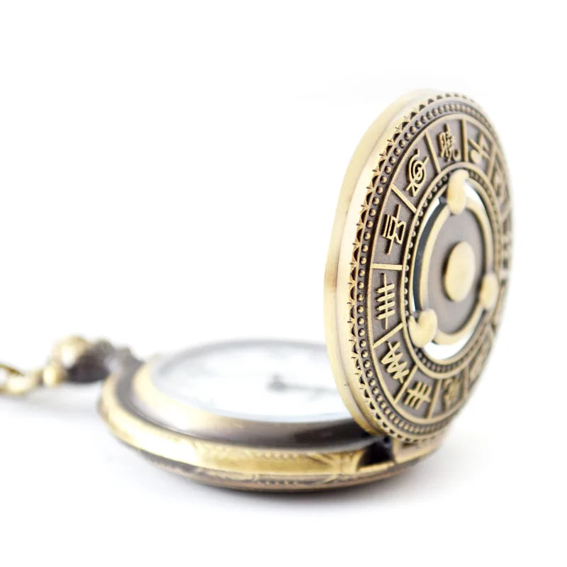 "TIME WEAVER" - Shadow Avenger - Shinobi Legend Anime Pocket Watch