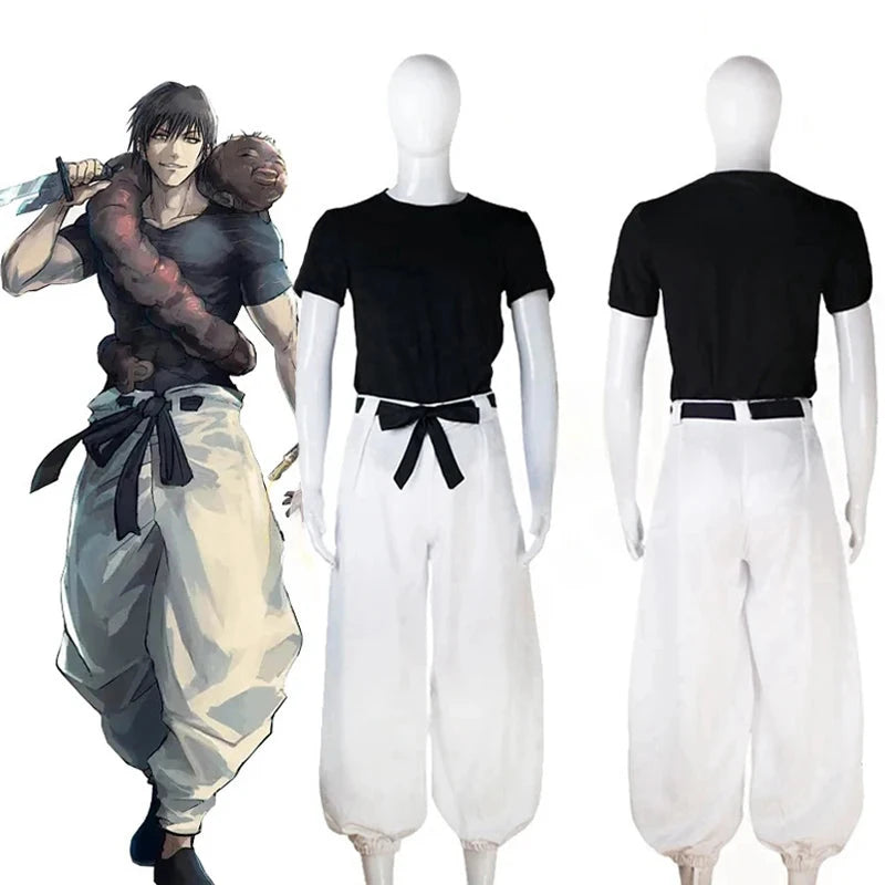 Anime - Streetwear - "THE HUMAN DEMON" - Toji Fushiguro - JJK Anime Cosplay | 3 Options - Alpha Weebs
