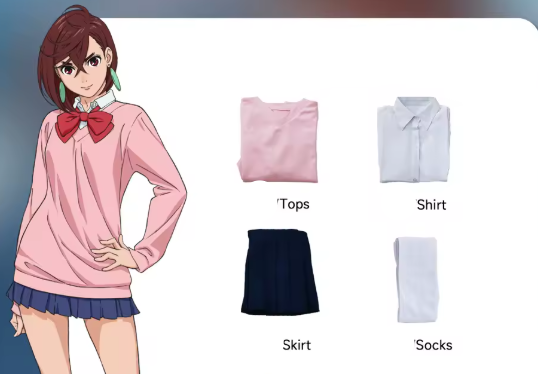 Anime - Streetwear - "THE PSYCHIC" - Momo Ayase - Dandadan Anime Uniform Cosplay - Alpha Weebs