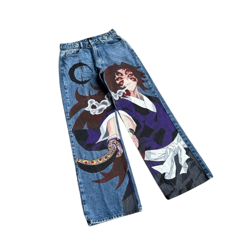 "FLAME" - Kim-Yai - Slayer Corps Anime Jeans