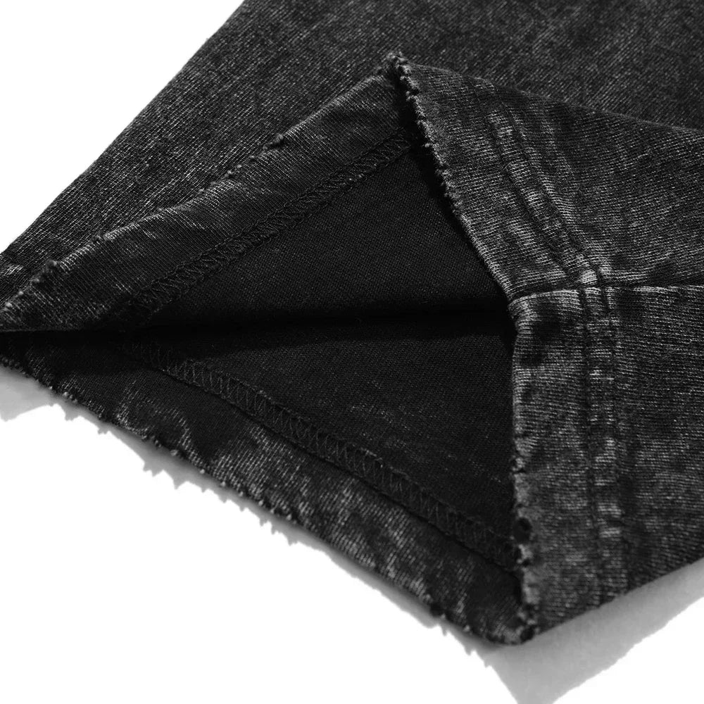 "BEHIND" - Toji-Fus - JJK Anime Vinatge \ Acid Washed Oveersized T-Shirt