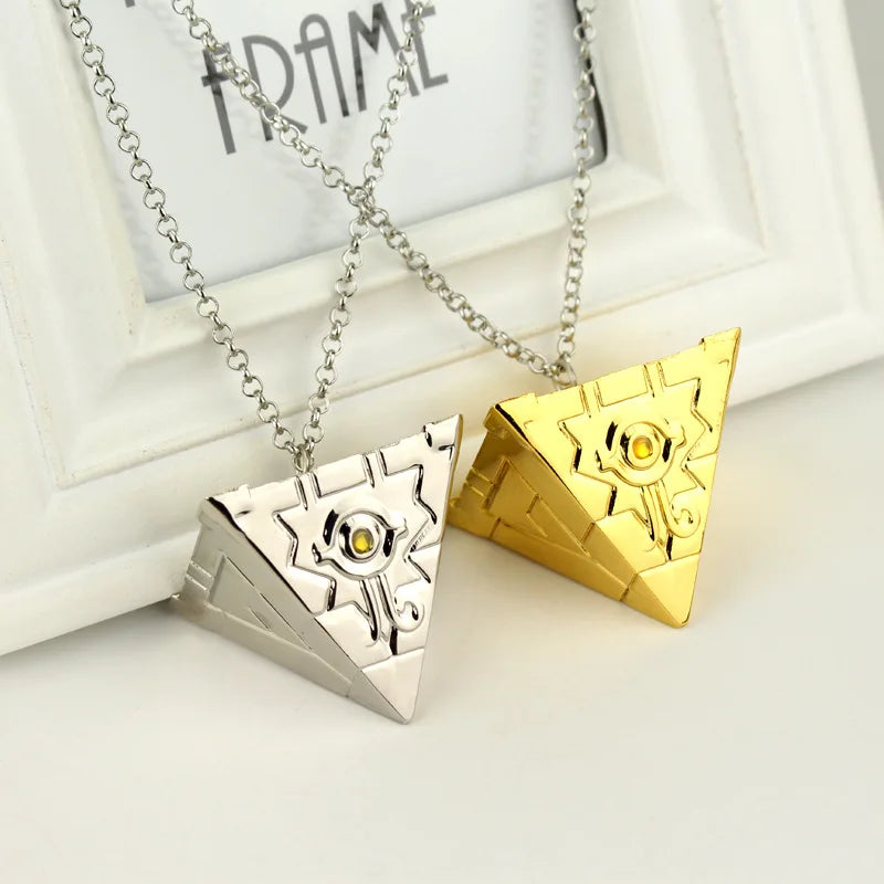 Anime - Streetwear - " MILLENNIUM PUZZEL"- Yugi Mutou - Yu-Gi-Oh Anime Necklace | 2 Option - Alpha Weebs