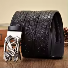 "Z SHENRON" - Embossed Leather DB Series Anime Belt | 4 Options