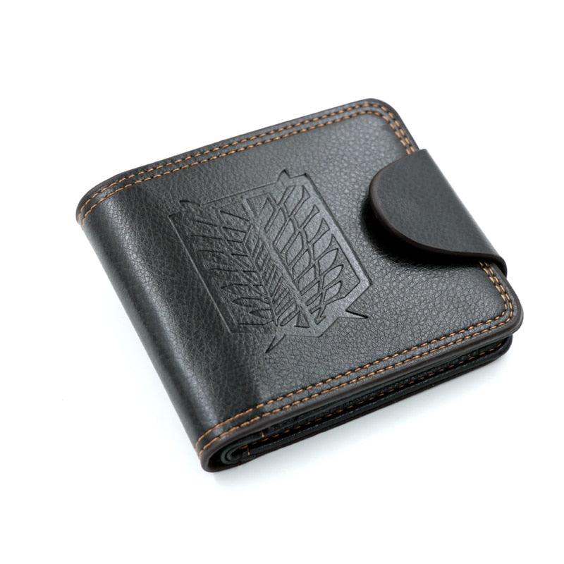Anime - Streetwear - Scouts - Attack on Titan Anime PU Leather Embossed Wallet - Alpha Weebs