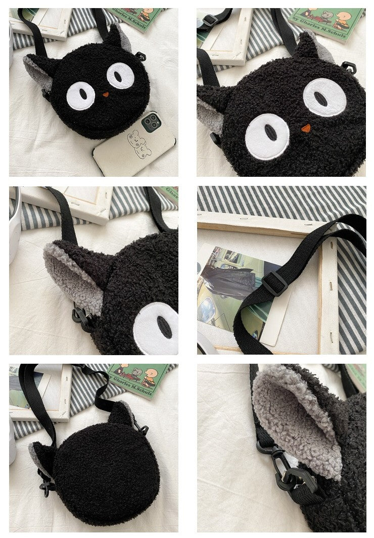 Anime - Streetwear - "JIJI" - Studio Ghibli Anime Crossbody Bag - Alpha Weebs