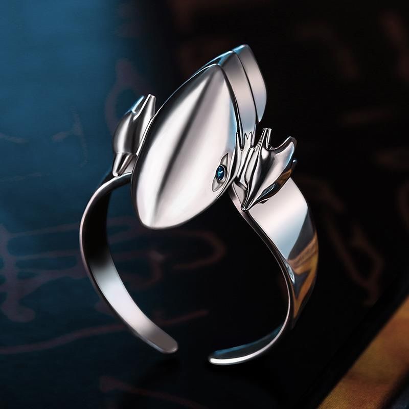 Anime - Streetwear - "DRAGON SPIRIT" - Yu Gi Oh! Anime Rings - Alpha Weebs