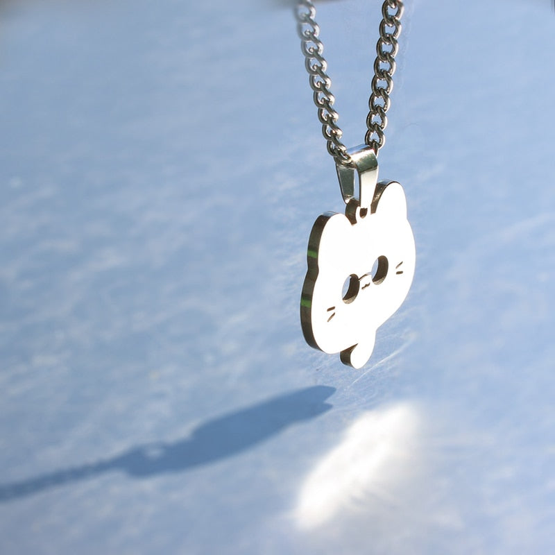 Anime - Streetwear - "MEOWFINITY" - Gojo Satoru Jujutsu Kaisen Anime Necklaces - Alpha Weebs