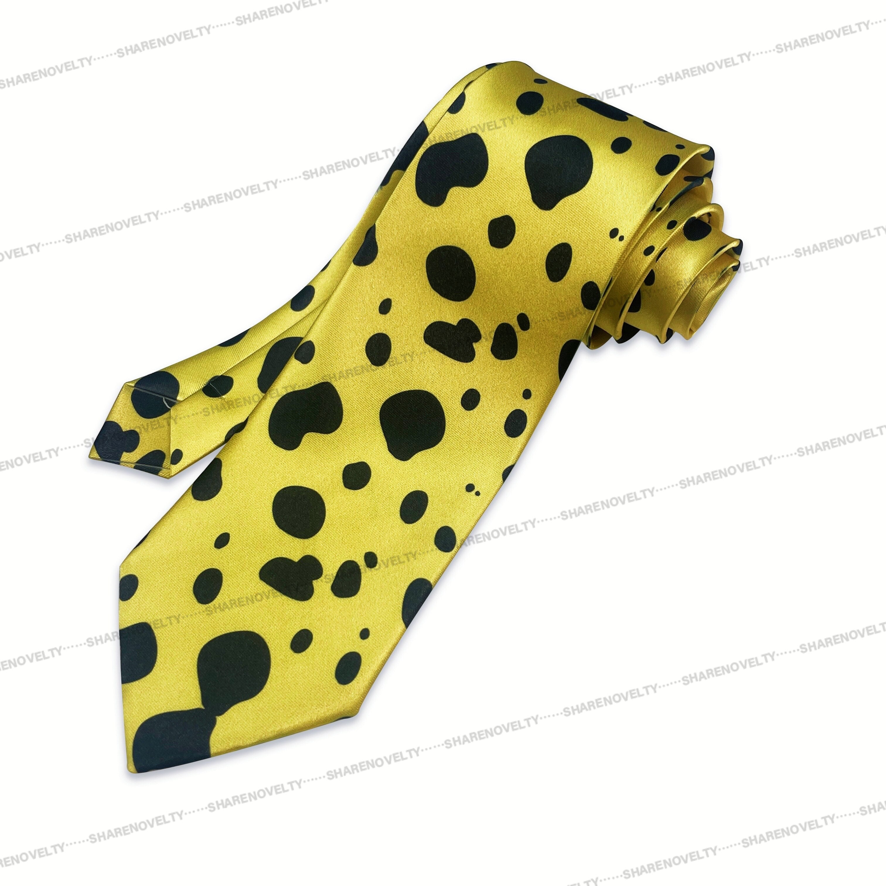 Anime - Streetwear - "RATIO LEOPARD" - Jujutsu Kaisen Kento Nanami Neck Tie - Alpha Weebs