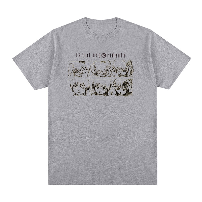 Anime - Streetwear - "SERIAL EXPERIMENTS LAIN" - Anime T-Shirt | 6 Colors - Alpha Weebs