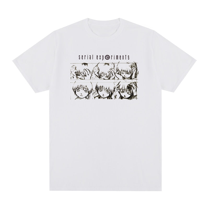 Anime - Streetwear - "SERIAL EXPERIMENTS LAIN" - Anime T-Shirt | 6 Colors - Alpha Weebs