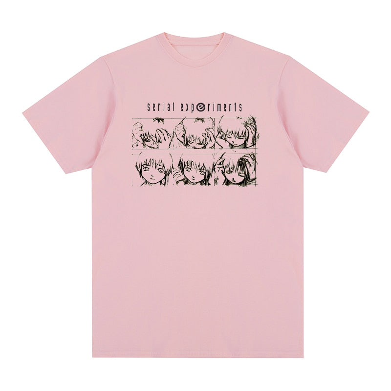 Anime - Streetwear - "SERIAL EXPERIMENTS LAIN" - Anime T-Shirt | 6 Colors - Alpha Weebs
