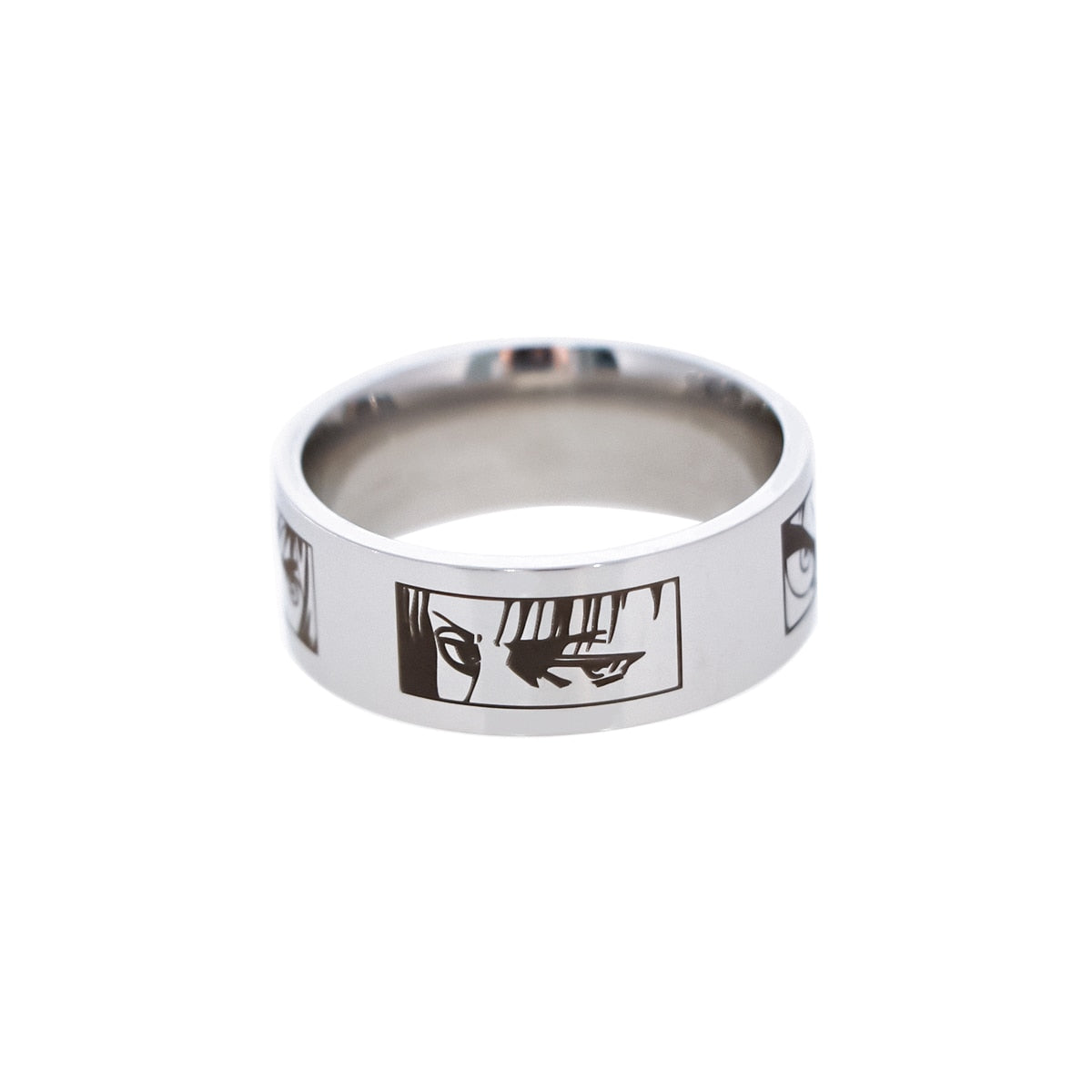 Anime - Streetwear - "HUNTER'S EYE" - Attack on Titan Anime Eren Ring - Alpha Weebs