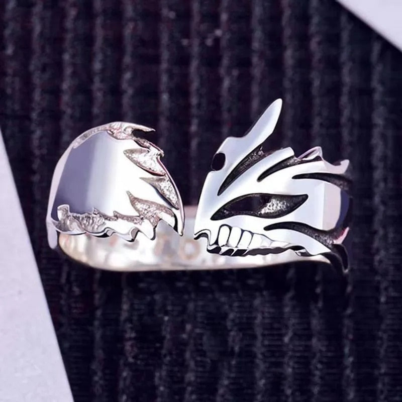 Anime - Streetwear - Kurosaki Ichigo Bleach Anime Ring - Alpha Weebs