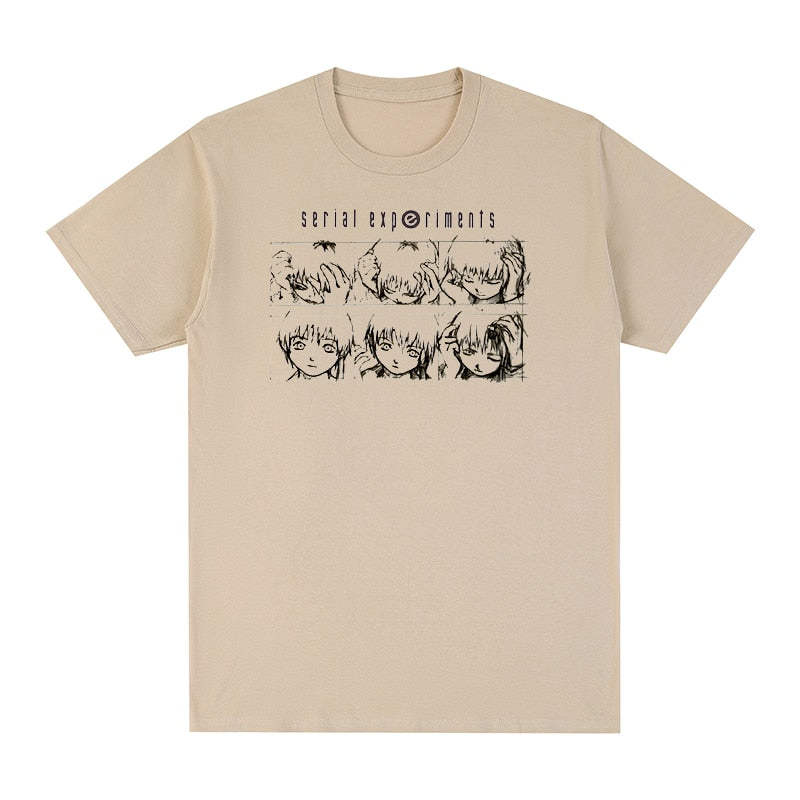 Anime - Streetwear - "SERIAL EXPERIMENTS LAIN" - Anime T-Shirt | 6 Colors - Alpha Weebs