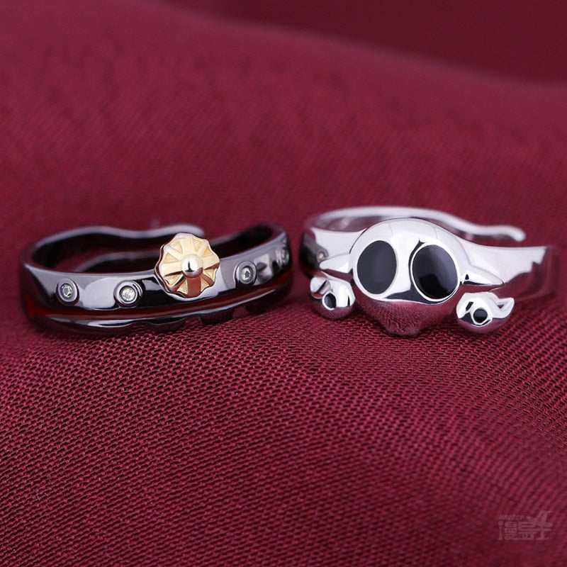 Anime - Streetwear - "DUAL" - Yashiro + Hanako - Toilet Bound Hanako-Kun Anime Rings | 2 Options - Alpha Weebs