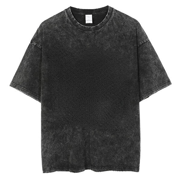 Anime - Streetwear - "SHADOW OF DEVIL" - Vintage / Acid Washed Bleach Anime Ichigo Oversized T-Shirt | 2 Options - Alpha Weebs