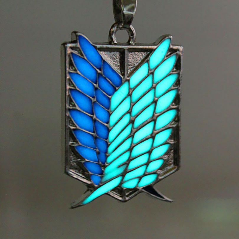 Anime - Streetwear - "FREEDOM" - Attack On Titan Scouts Anime Necklace - Alpha Weebs