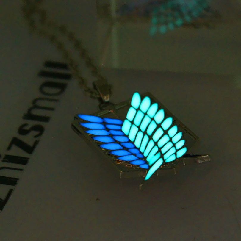 Anime - Streetwear - "FREEDOM" - Attack On Titan Scouts Anime Necklace - Alpha Weebs